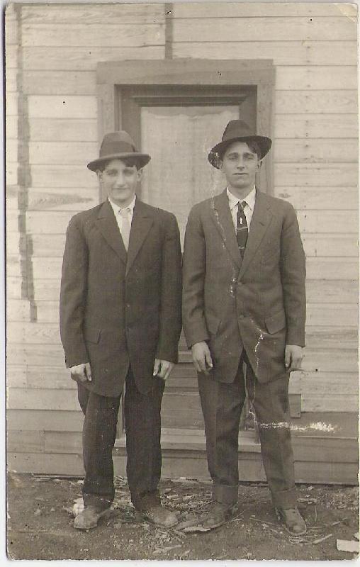 Unlce Joe and John Girotti 